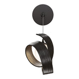 Riza Low Voltage Wall Sconce in Oil Rubbed Bronze by Hubbardton Forge