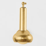 Roald Task Wall Sconce Aged Brass By Hudson Valley - Front View