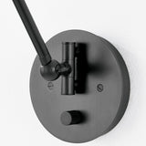 Roald Task Wall Sconce Distressed Bronze By Hudson Valley - Detailed View