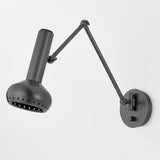 Roald Task Wall Sconce Distressed Bronze By Hudson Valley - Side View1