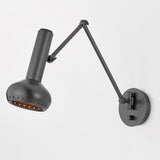 Roald Task Wall Sconce Distressed Bronze By Hudson Valley - Side View