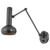 Roald Task Wall Sconce Distressed Bronze By Hudson Valley