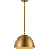 Robbie Pendant — 15 3/8", Burnished Brass, Burnished Brass