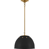 Robbie Pendant — 15 3/8", Midnight Black, Midnight Black