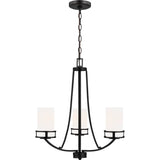 Robie Chandelier — 21.38 Inch, Midnight Black
