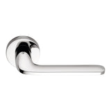 Roboquattro Door Lever in Polished Chrome by Colombo Design