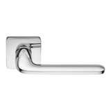 Roboquattro S Door Lever in Polished Chrome by Colombo Design