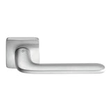 Roboquattro S Door Lever in Satin Chrome by Colombo Design
