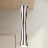 Robson Pendant Light Chrome 12 Inch By Kuzco Lifestyle View
