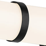 Roch Vanity Light Large Black By Kichler - Detailed View