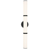 Roch Vanity Light Large Black By Kichler - Front View