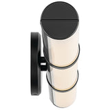 Roch Vanity Light Medium Black By Kichler - Side View