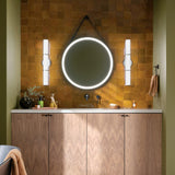 Roch Vanity Light Medium Chrome By Kichler - Lifestyle View