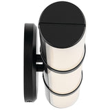 Roch Vanity Light Small Black By Kichler - Side View