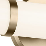 Roch Vanity Light Small Champagne Bronze By Kichler- Detailed View