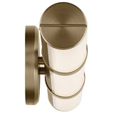 Roch Vanity Light Small Champagne Bronze By Kichler - Side View