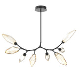 Rock Crystal Modern Branch Chandelier