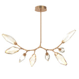 Rock Crystal Modern Branch Chandelier