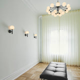 Rock Grey/Opal Miira Wall Sconce by Nuura