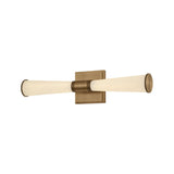 Rockland Bath and Vanity Light - Small - Patina Brass by Hudson Valley