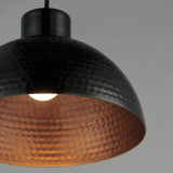 Rockport Pendant Medium Black Antique Copper By Maxim Lighting With Light