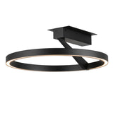 Roda Ceiling Light Black Small By Kuzco