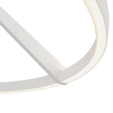 Roda Ceiling Light White Large By Kuzco Detailed View