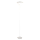 Roda Floor Lamp White By Kuzco Side View