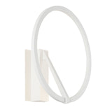 Roda Wall Light White By Kuzco Side View