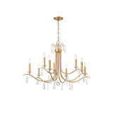 Rollins Chandelier 40'' Antique Gold