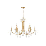 Rollins Chandelier 40'' Antique Gold