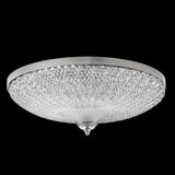 Roma Flush Mount Antique Nickel Large By Schonbek