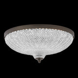 Roma Flush Mount Polished Chrome Medium By Schonbek