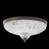 Roma Flush Mount Polished Chrome Small By Schonbek