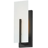 Roman Wall Sconce Black By Lark Living - Side View2