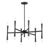 Rome Chandelier Black by Maxim Lighting