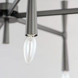 Rome Chandelier Black by Maxim Lighting