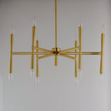 Rome Chandelier Satin Brass by Maxim Lighting