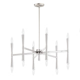 Rome Chandelier Satin Nickel by Maxim Lighting