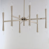 Rome Chandelier Satin Nickel by Maxim Lighting