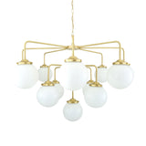 Rome Chandelier - Satin Brass