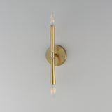 Rome Wall Sconce Satin Brass by Maxim Lighting
