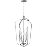 Romee Outdoor Wall Lantern — Medium, Chrome
