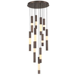 Ronda Linear Chandelier 20 Inch Harlow Bronze by Eurofase
