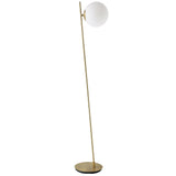 Rondo 4 Floor Lamp Brushed Brass By Eglo