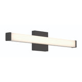 Ronning LED Vanity Light 24 Inch Black By Eurofase Side View