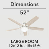 Anisten Smart Fan with LED Light