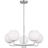 Rory Chandelier 5 Lights Brushed Nickel By Generation Lighting