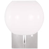 Rory One Light Bath Light Brushed Nickel By Generation Lighting - Front View1