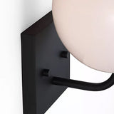 Rory One Light Bath Light Midnight Black By Generation Lighting - Detailed View1